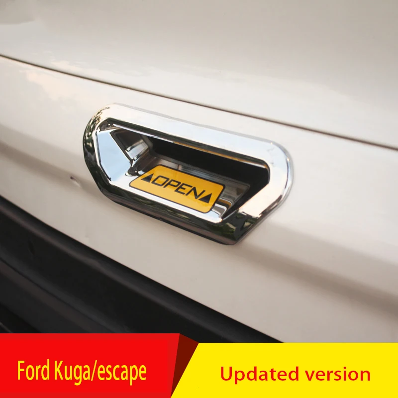 Применение только для 2013 2019 Ford Kuga Escape задняя дверь чаша хвостовой багажник ручка
