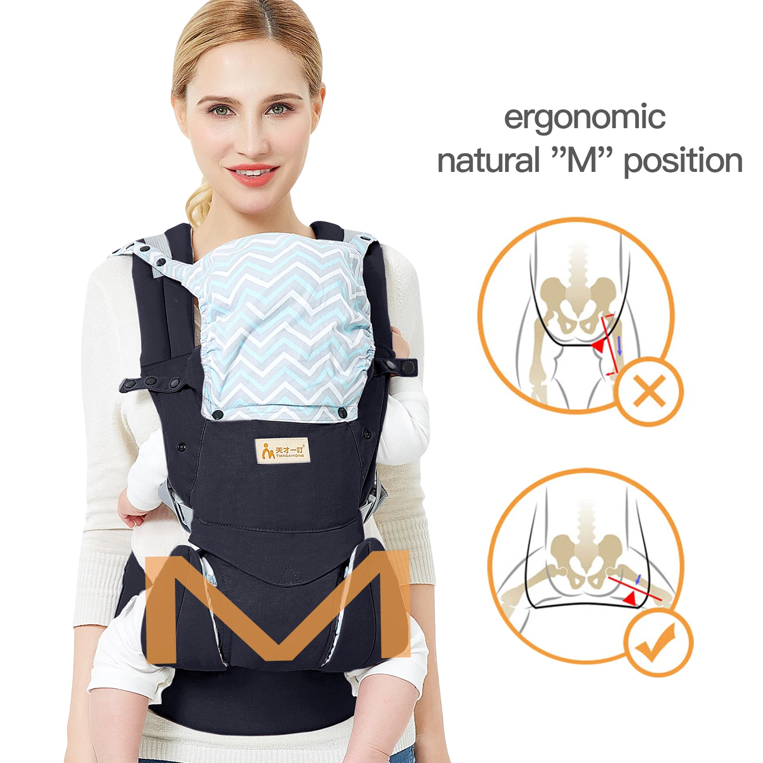 купить Advanced 4-in-1 Carrier - Ergonomic, Convertible, Face-In And Face-out Front And Back Carry For Newborns And Older Babies в интернет-магазине