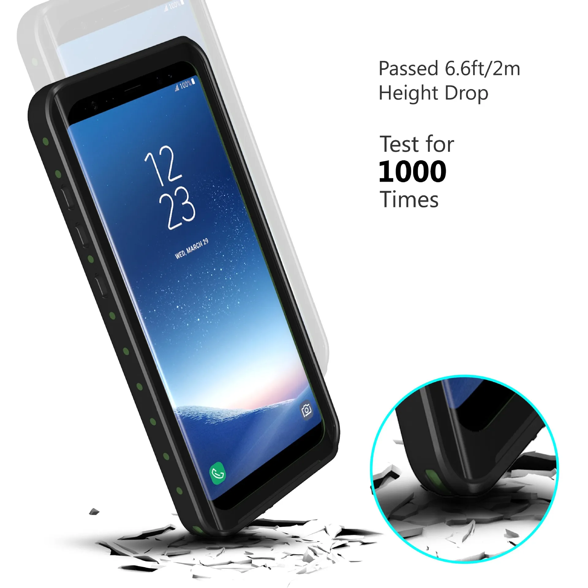 Настоящий водонепроницаемый чехол для Samsung S8 S9 Plus Note 8 9 10 S10 5G летний плавания