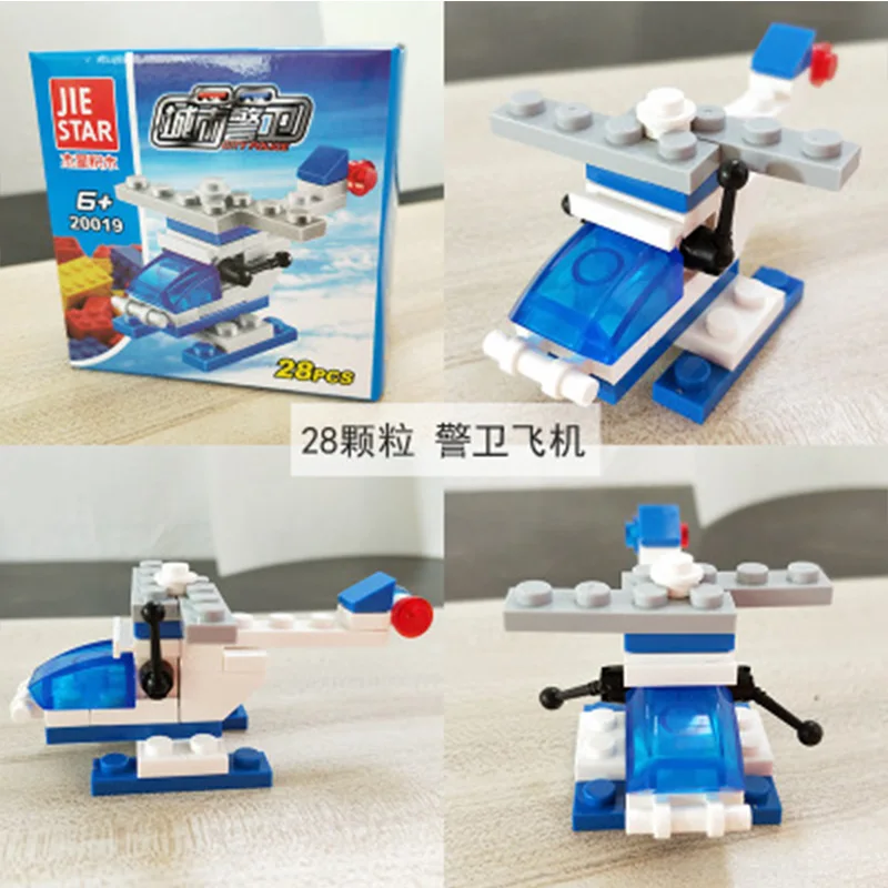 Скорая помощь Mirage серии ниндзя строительные блоки игрушки совместимые с DIY