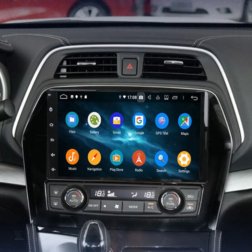 Автомобильный мультимедийный плеер стерео GPS DVD Радио Навигация Android экран для