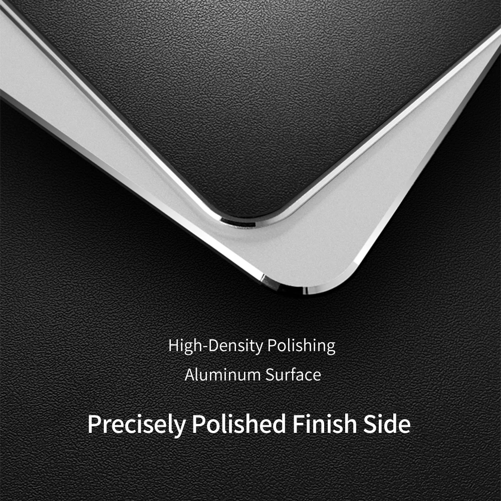 metal mouse pad for apple xiaomi huawei mousepad macbook mac mouse pad laptop large mouse pad computer desk gaming mouse pad free global shipping