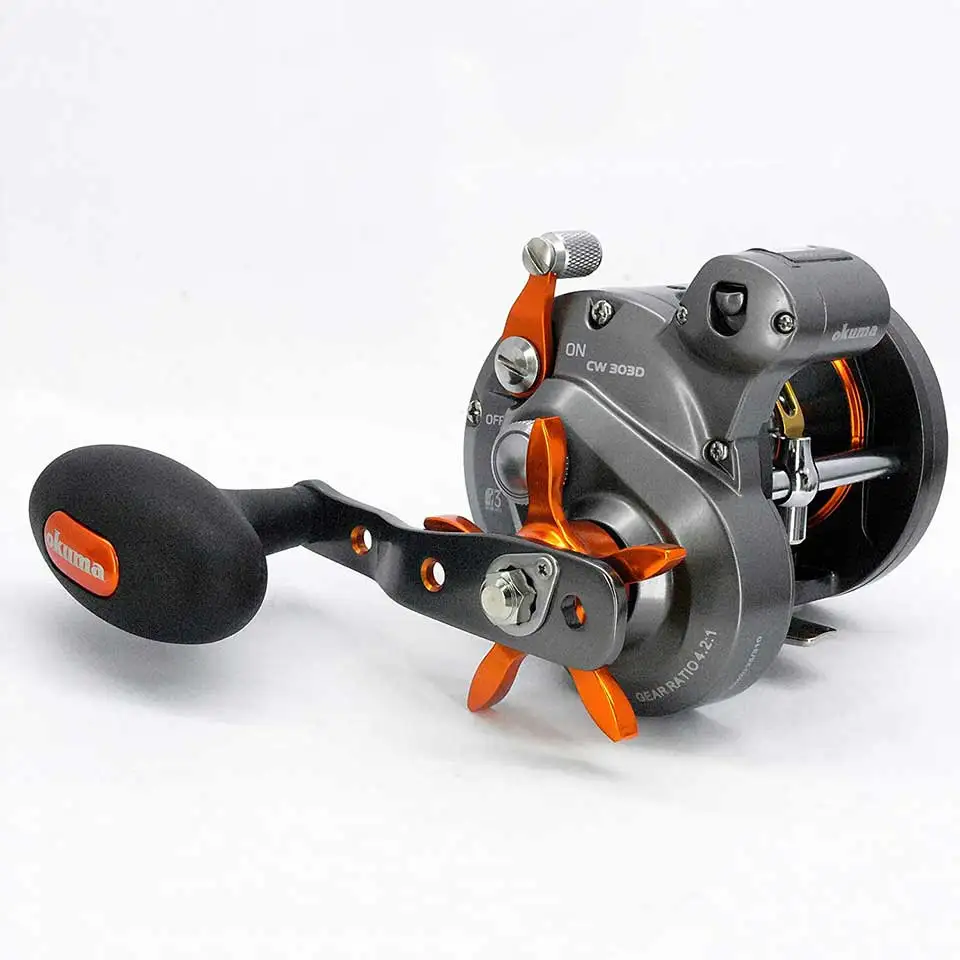 Рыболовная катушка OKUMA для счетчика лески Coldwater Тяговая система из полностью