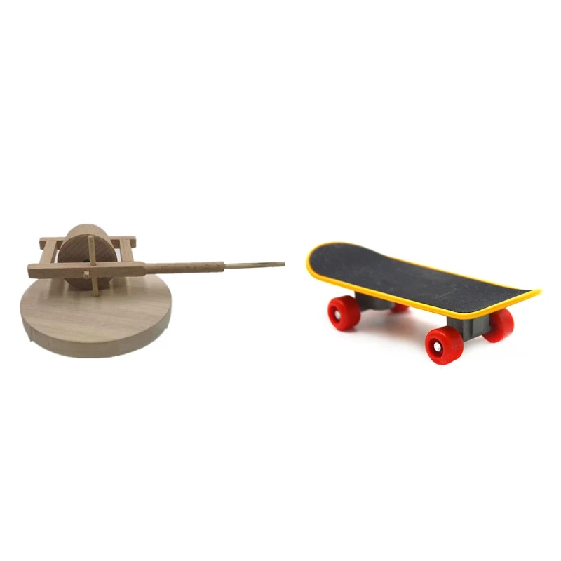 

Pet Bird Toys Parrot Toys Funny Intelligence Skateboard Toy With Trick Training Toys Set Intelligence Training Rings