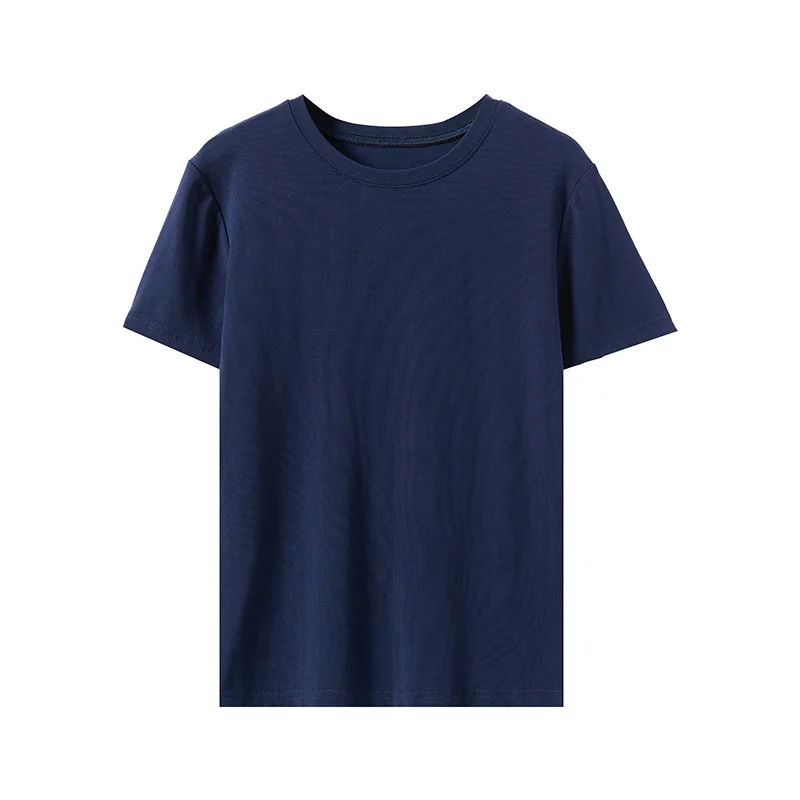 

Simple All Match Casual Solid Fashion Women T-shirt Korean Chic Short Sleeve O Neck Regular Elastic Tops 2021 Spring Summer