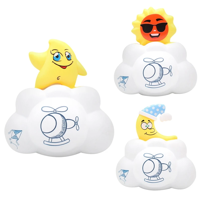 

Children Bath Toys Rain Clouds Play Baby Bathroom Floating Sprinkler Water Spray Kids Bath Tub Accessories