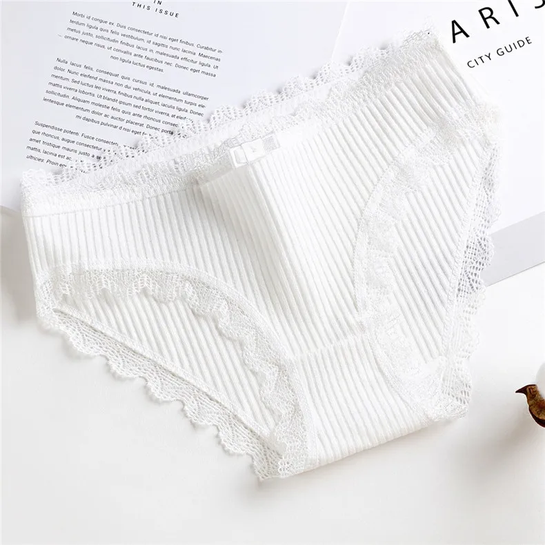 Новинка женские трусики из 100% хлопка кружевные лоскутные короткие для девочек