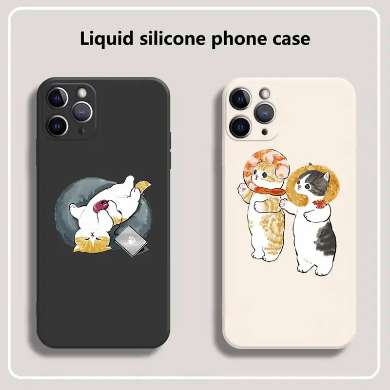 

Cat Phone Case for iPhone 13 12 11 mini pro XS MAX XR 8 7 6 6S Plus X 5S SE 2020