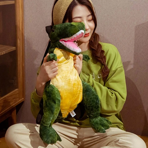 Новый реалистичный рюкзак с имитацией динозавра плюшевая игрушка Мягкое