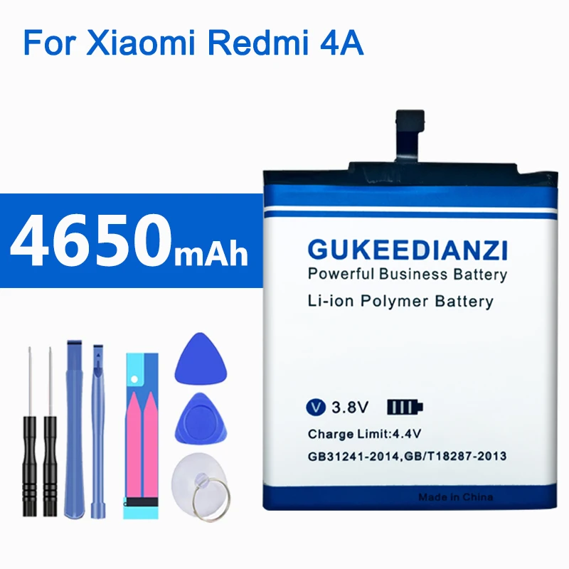 Аккумулятор BN30 большой емкости для Xiaomi Redmi 4A Redrice Hongmi литий полимерная сменная