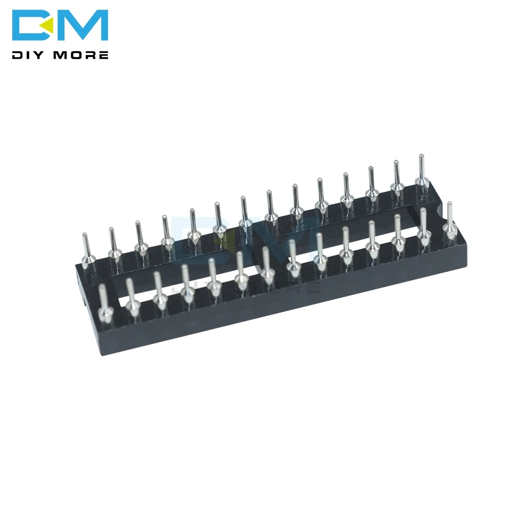 5 шт. 28 Pin DIP SIP круглый ИС адаптер припоя Тип узкий тип Scoket DIY Kit 28pin