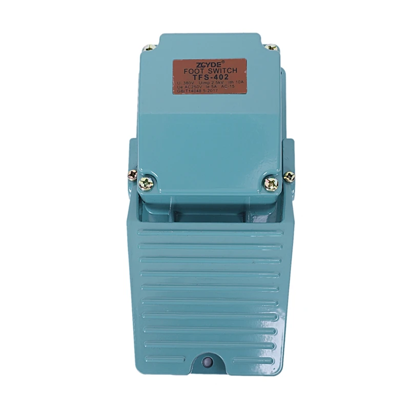 Металлическая моментальная контактная противоскользящая педаль промышленный