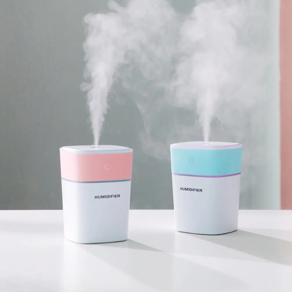 

4 in 1 USB Diffuser Humidifier Nano Mist Spray Diffuser Mobile Power Bank Mini Fan with Little Grass Decor Mist Discharge 21-30