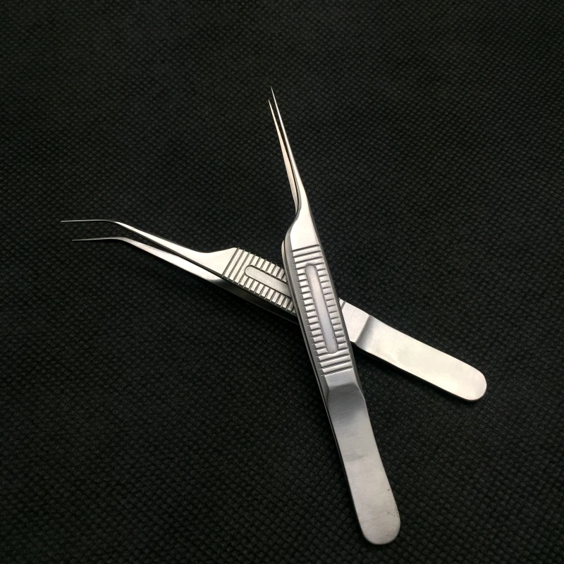 2 шт./компл. центры бесшовной пересадки волос щипцы изогнутые прямой 0 4 мм| |