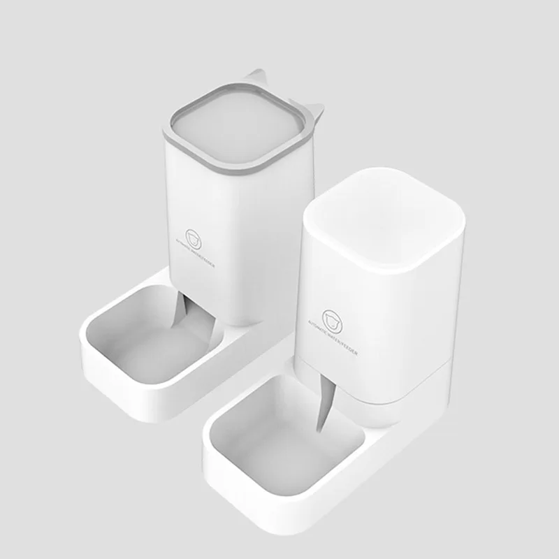 

Pet Dog Cat Automatic Feeder Detachable Dog Cat Water Dispenser Food Feeding Device for Cats Dogs Pet Supply Large Capacity