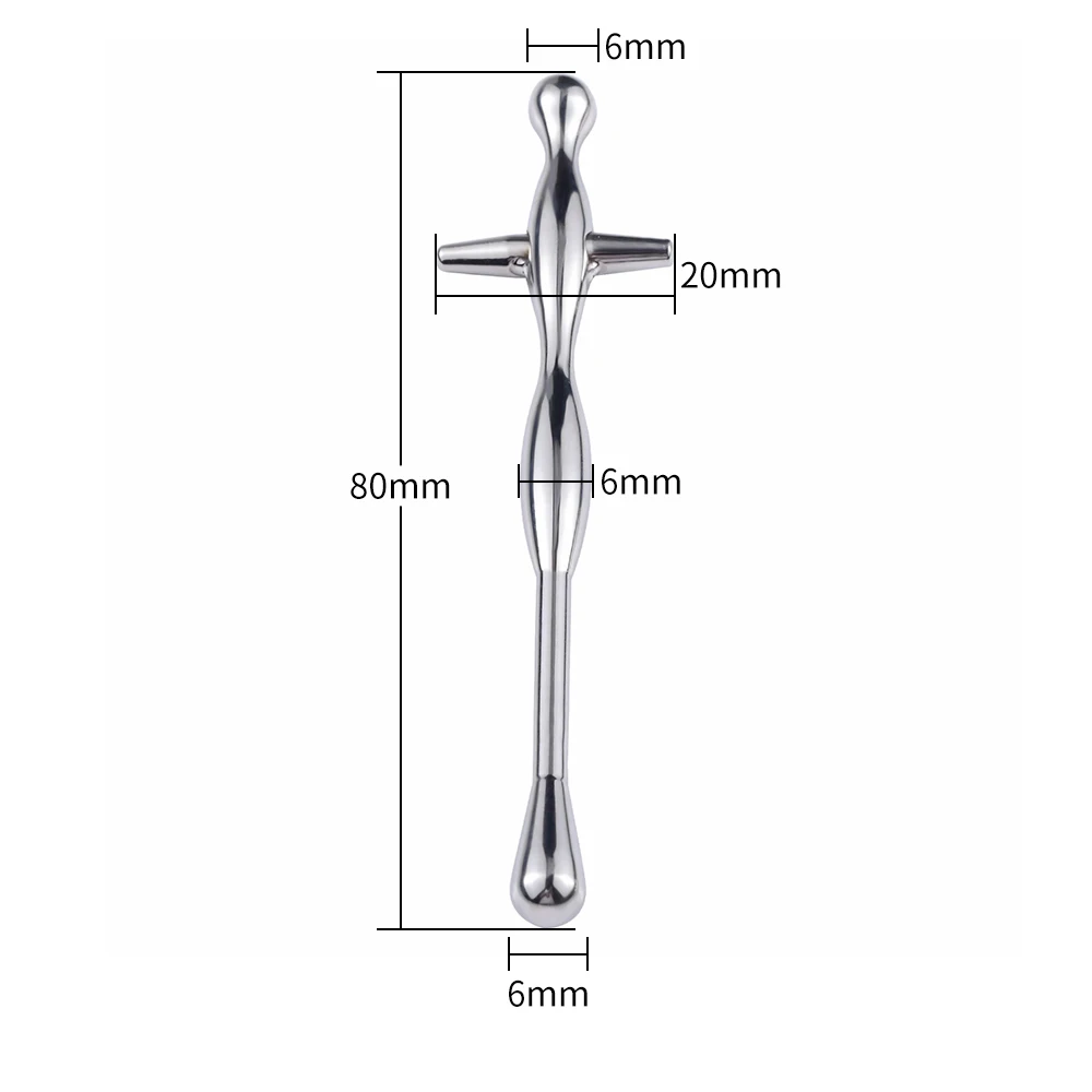 Дилататор для уретры Matel звуковой дилататор из нержавеющей стали с вкладышами