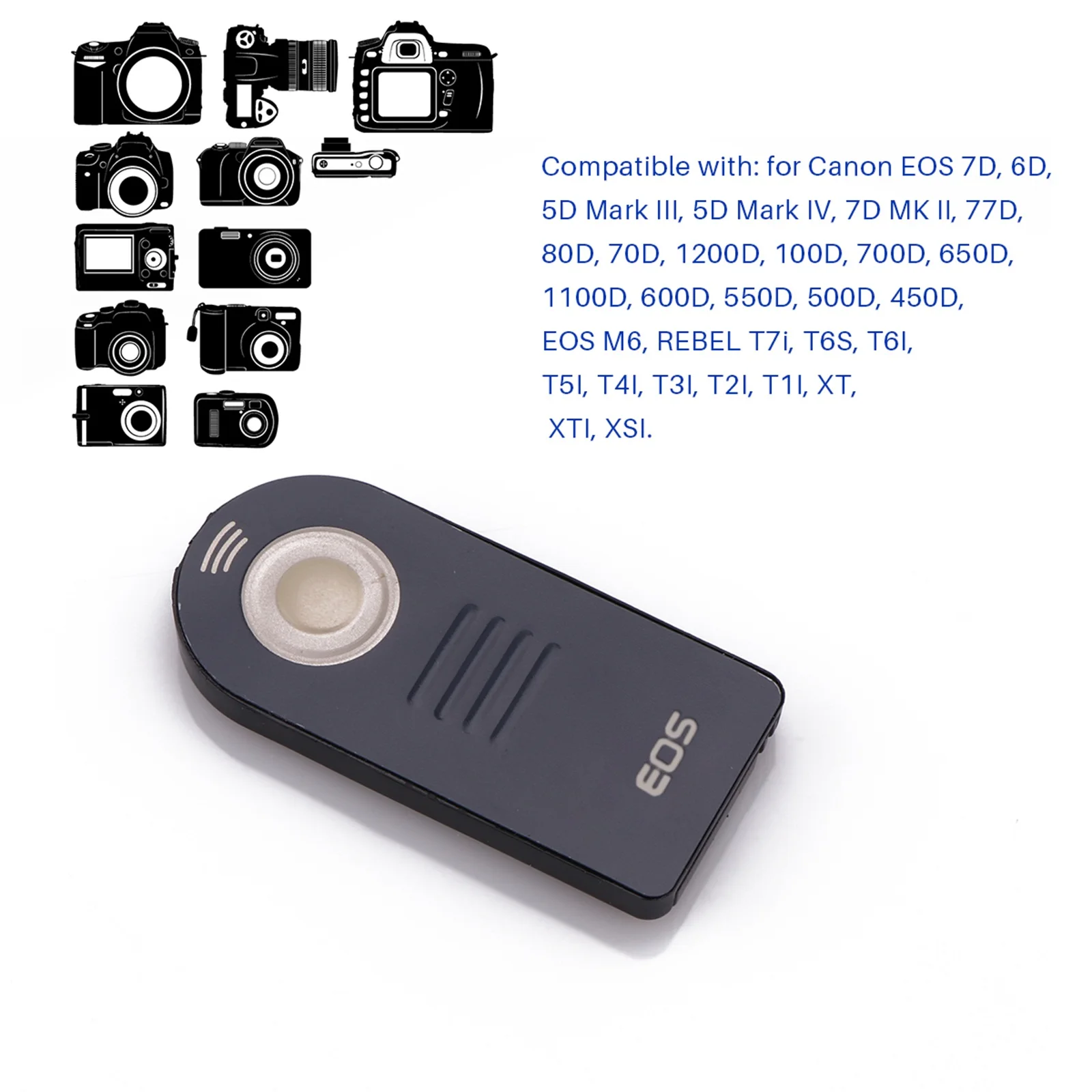 Горячий RC-6 RC6 ИК беспроводной пульт дистанционного управления для спуска затвора