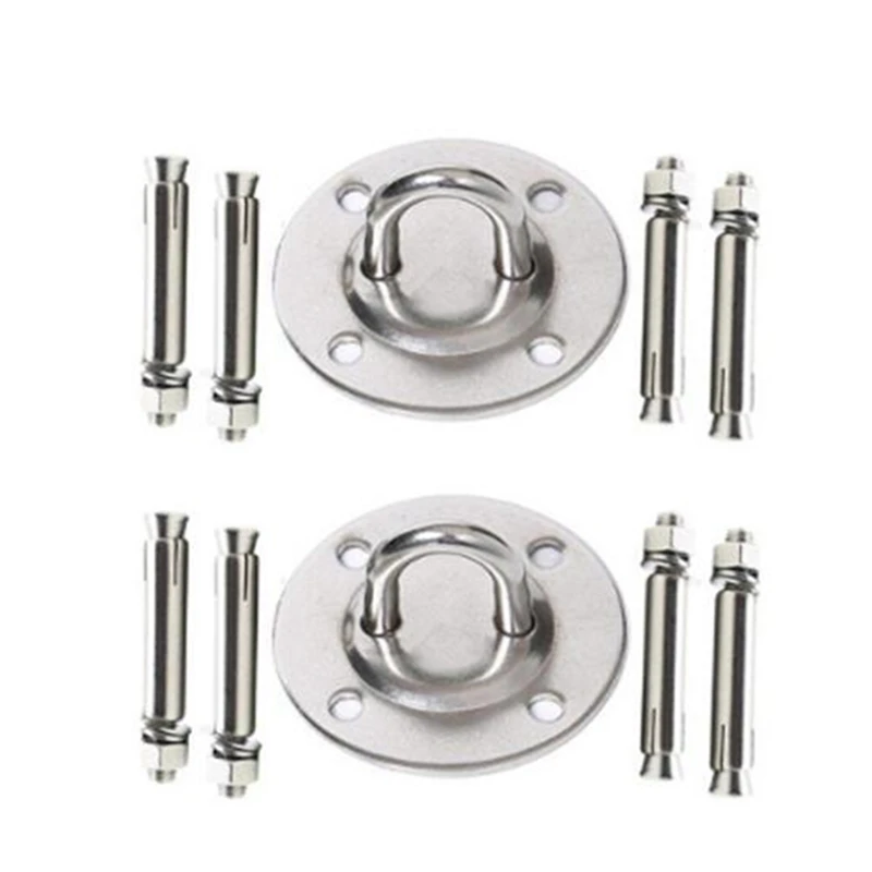 

1 Set of 50 Pieces Aerial Yoga Hammock Indoor and Outdoor Accessories Non-Elastic Fitness Swing Full Set