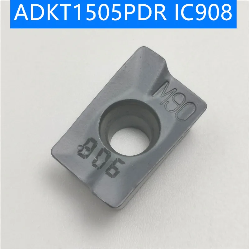 HM90 ADKT1505 PDR IC908 токарные инструменты твердосплавная вставка APKT1604 токарный резак инструмент CVD+ PVD токарная вставка фрезерный инструмент