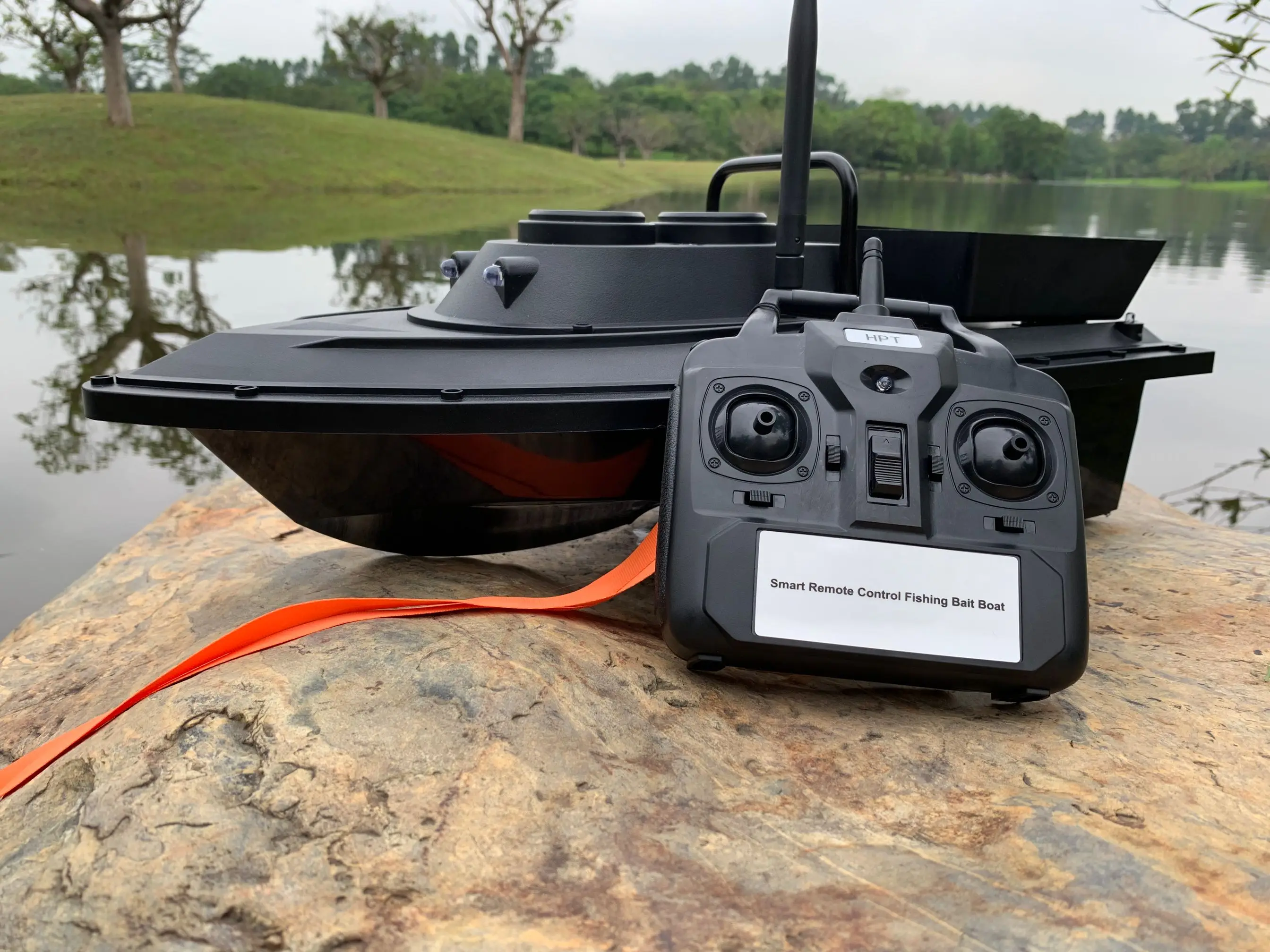 Рыболовный инструмент Smart RC приманка лодка игрушки двойной мотор рыболокатор
