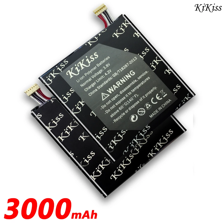 Литий ионный перезаряжаемый аккумулятор KiKiss TLP020K2 TLp020Kj 3000 мАч для Alcatel One Touch 6039H 6039Y