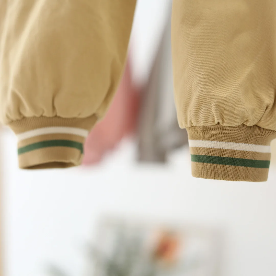 WLG boys girls witner pants kids velvet thick green khaki beige pant baby casual warm trouesrs children