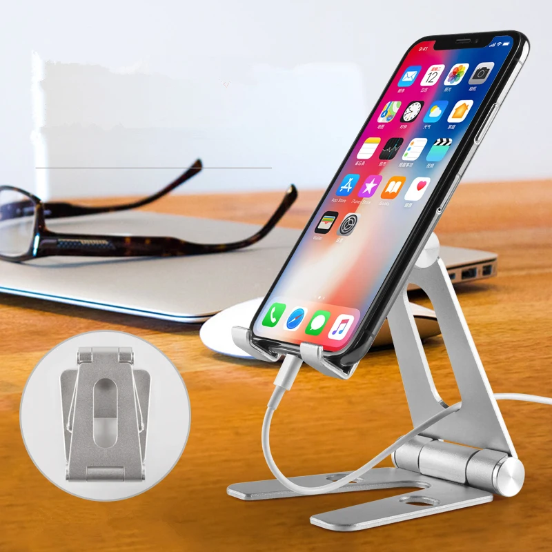 Алюминий сплав планшет поворотный держатель для ipad Air mini 1/2/3/4 pro 9,7 10,5 12,9 складной сотовый телефон Регулируемая подставка Поддержка