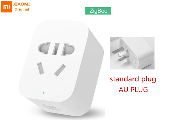 Xiaomi mijia интеллектуальная розетка Zigbee версия WiFi беспроводной пульт дистанционного управления гнездо адаптера питание таймер включения и выключения через приложение - Цвет: Zigbee standard