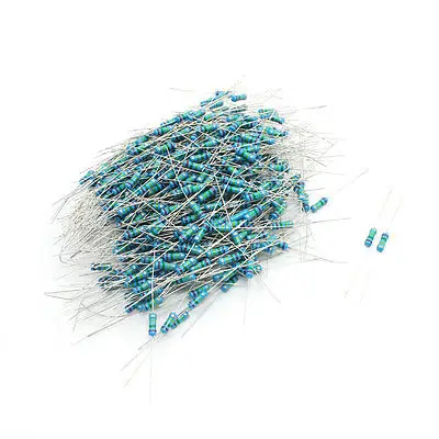 500 шт. 1/2W 750K Ohm 5% Допуск угольный осажденный резистор Осевая Ведущий