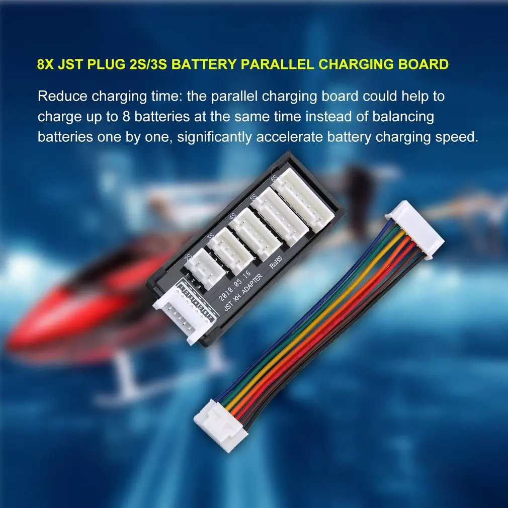 Изысканный баланс Плата расширения для JST XH 2S 3S 4S 5S 6S LiPo Батарея Зарядное