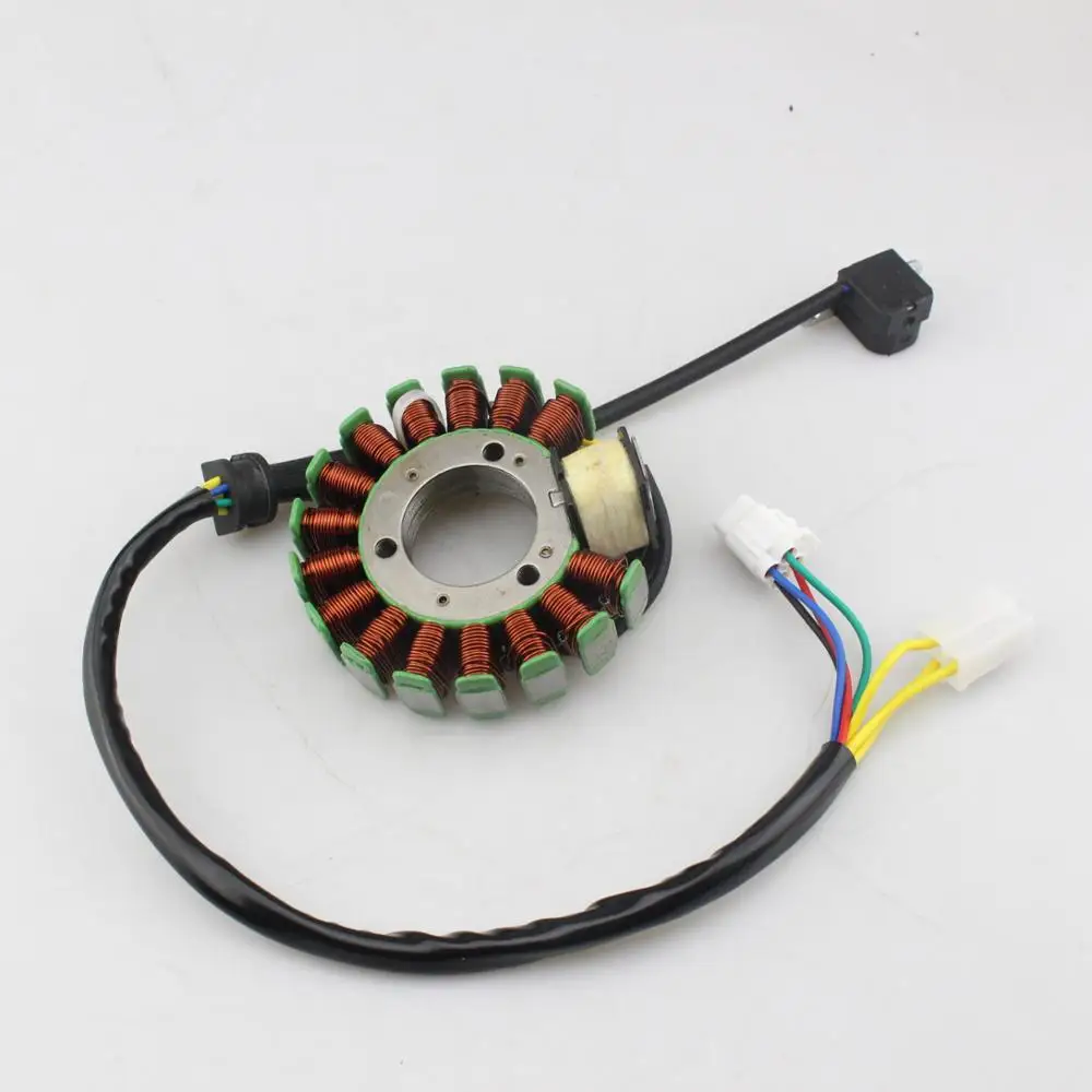 Катушка статора мотоцикла для Yamaha YFB250 Timberwolf YFM250 трекер медведя YFM250 трекер медведя Калифорнии 4BD-85510-20 Катушка статора мотоцикла для Yamaha YFB250 Timberwolf YFM250 трекер медведя YFM250 трекер медведя Калифорнии 4BD-85510-20