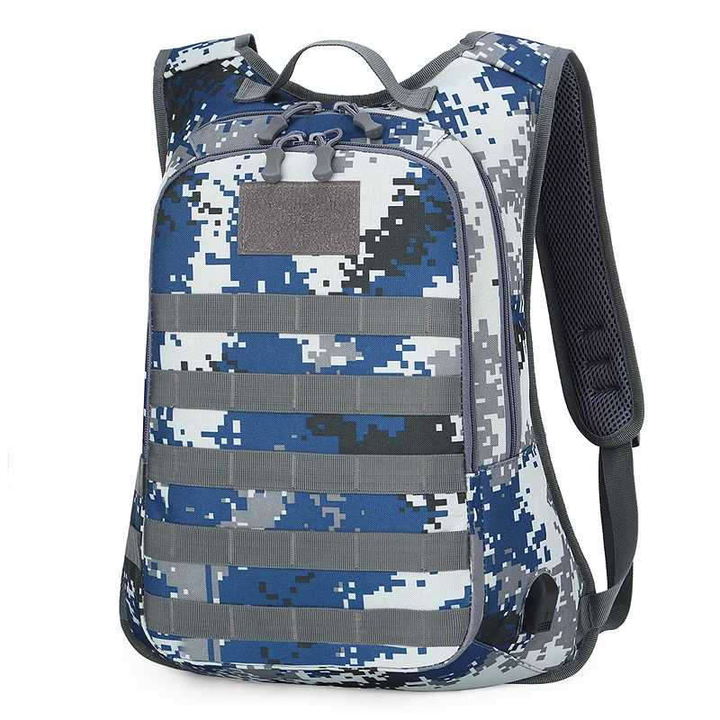 Камуфляжный холщовый водонепроницаемый и прочный рюкзак новая мужская женская