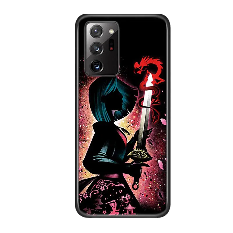 Villain Disney Princess For Samsung Galaxy A73 A52S A72 A71 A52 A51 A22 A12 A32 A21S 4G 5G Silicone Soft Black Phone Case