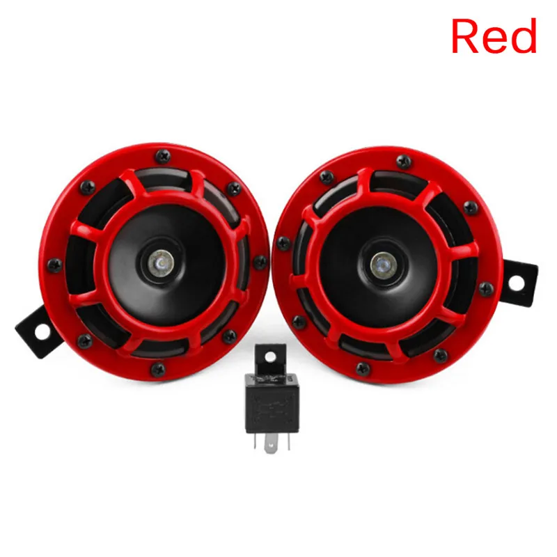2pc compact electric loud blast 12v grille mount for super tone hella horn kit fashion free global shipping