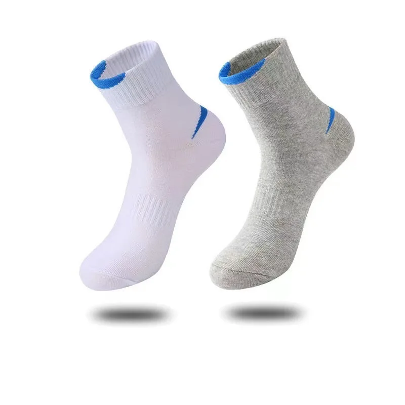

Мужские повседневные носки, мягкие дышащие хлопковые носки до щиколотки, спортивные носки, короткие мужские носки, удобные дышащие носки дл...