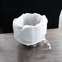 30x45cm brewing filter bag reusable nylon mesh food strainer grain brew bag for beer wine making home brewing bucket type filter