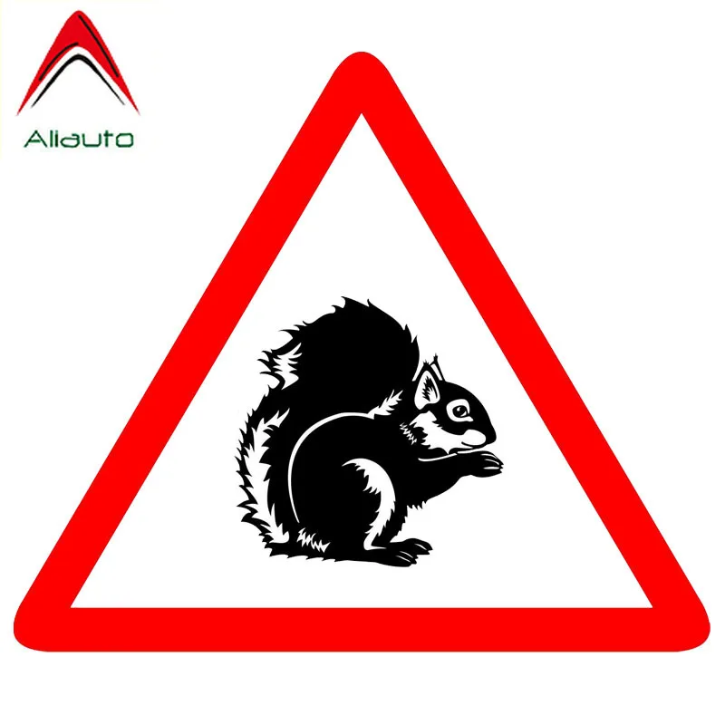 Автомобильная наклейка Aliauto с изображением белки предупреждающие животные