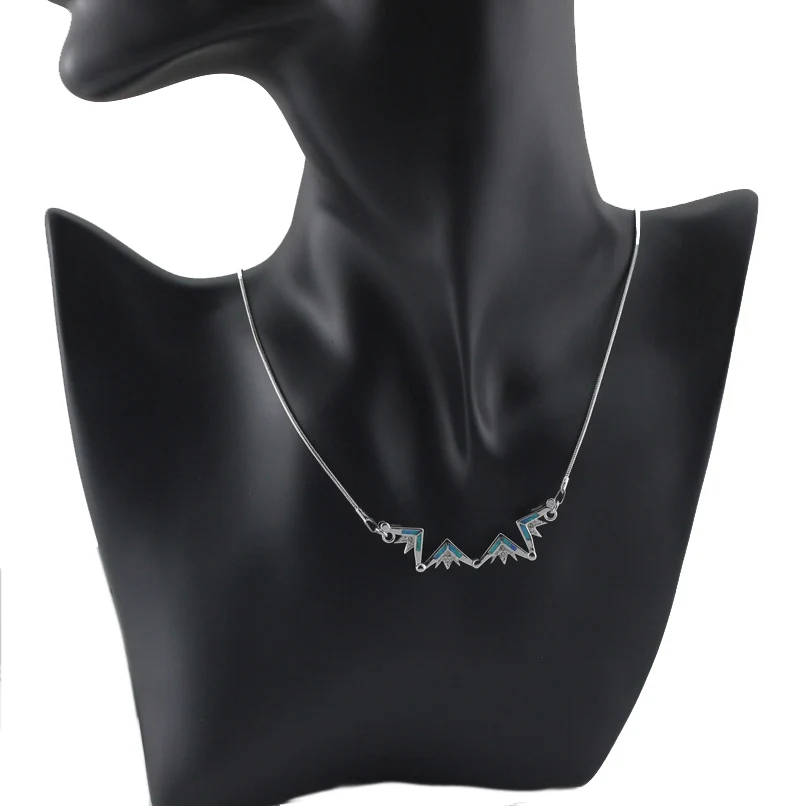 Один кулон два использования красивый крест Синтетический Синий огненный опал