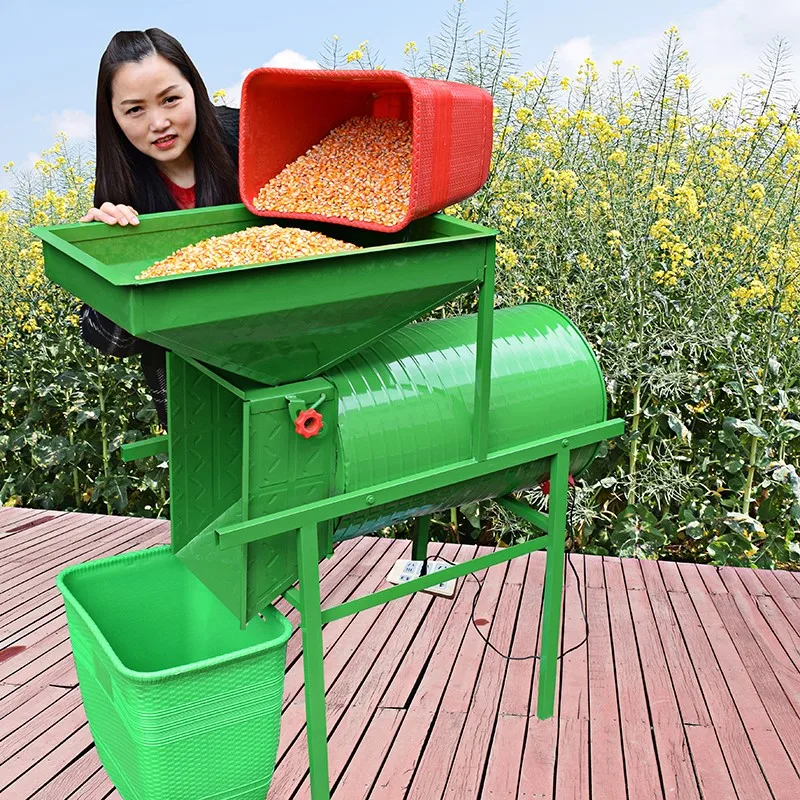 

New Electric Windmill Agricultural Winnowing Machine Coarse Winnowing Machine Small Household Electric Multifunctional