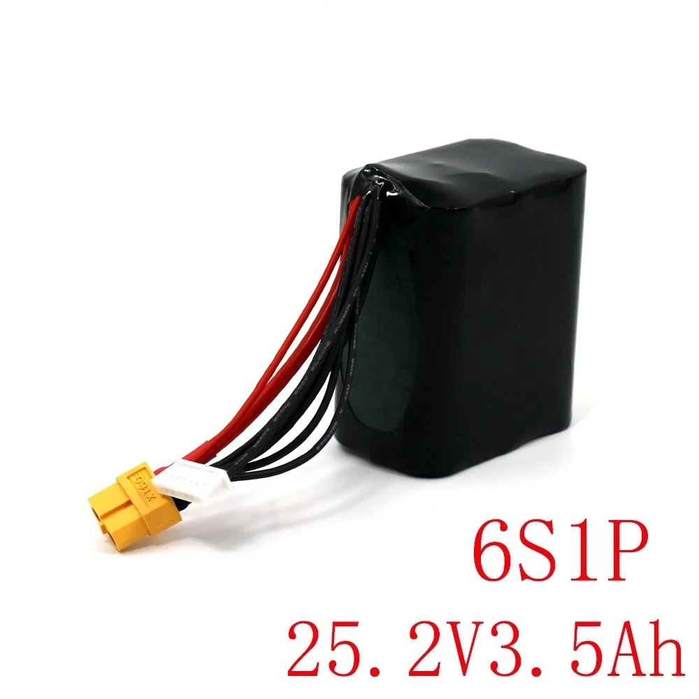 

Новый литий-ионный перезаряжаемый аккумулятор 6S1P 24 В 25,2 а/ч в для различных фотомагнитов