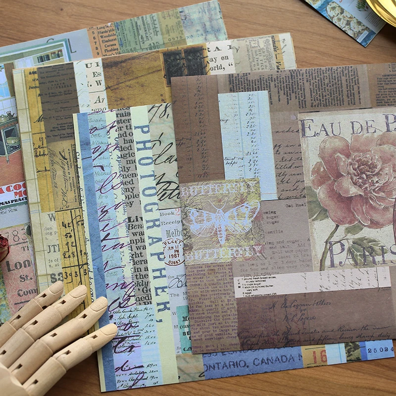 Винтаж газетный фон бумага прикрепить ярлык для декорирования вестибюлей