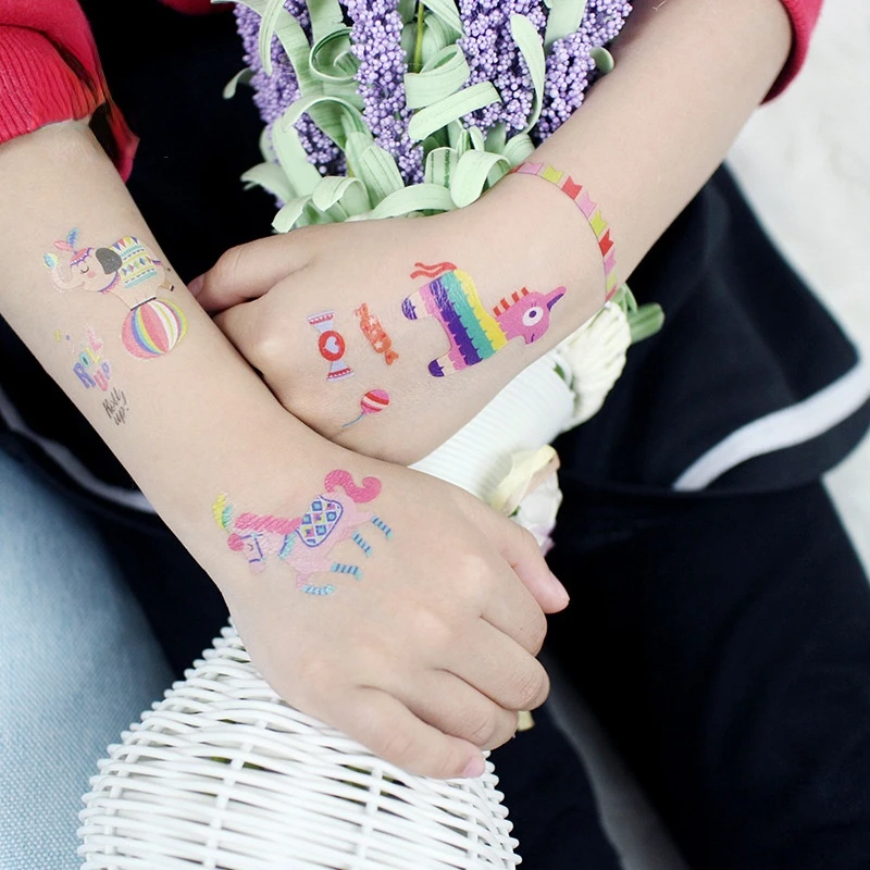 Наклейки-татуировки для детей водостойкие |