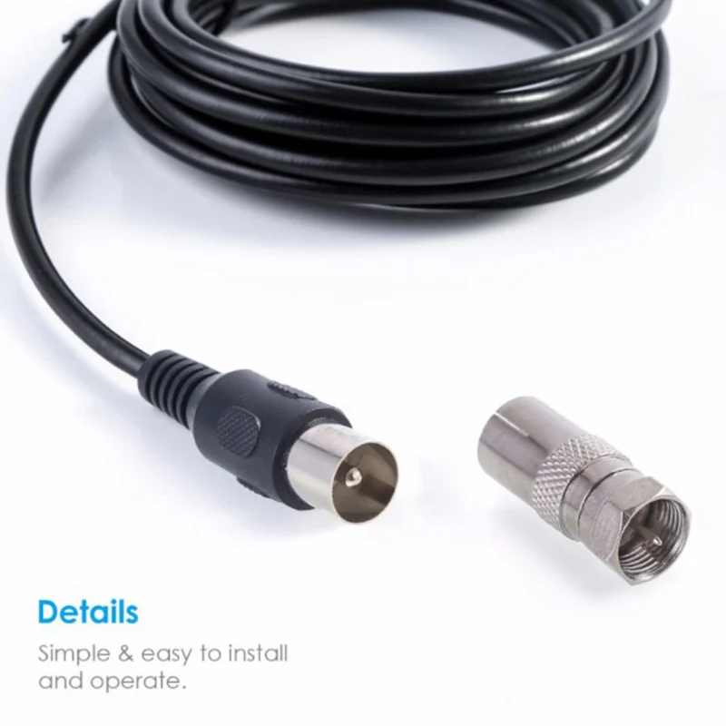 

1800 mile Digital Antenna TV indoor Amplifier Signal Booster DVB-T2 HDTV antenna isdb-tb Satellite Signal receiver TV Aerial