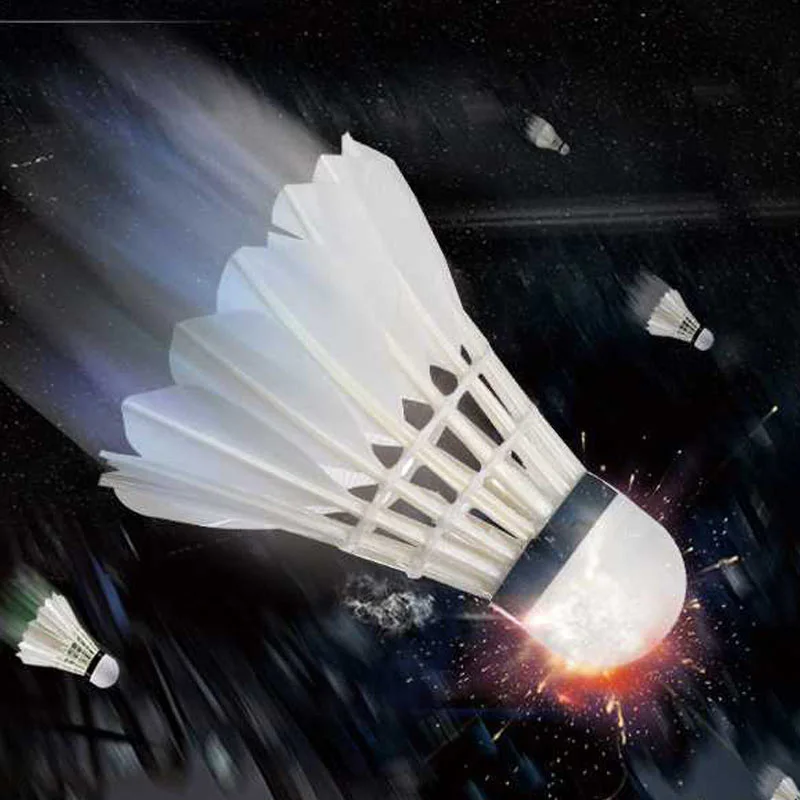 Хит продаж 4 шт. темно-Ночной светодиодный светильник для бадминтона светящийся