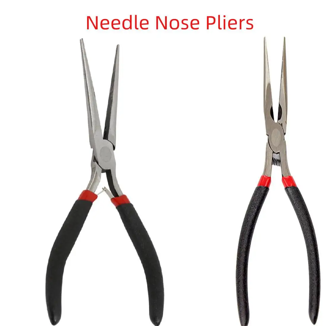 2 типа мини Экстра длинные плоскогубцы для носа иглы точные проволоки ювелирные