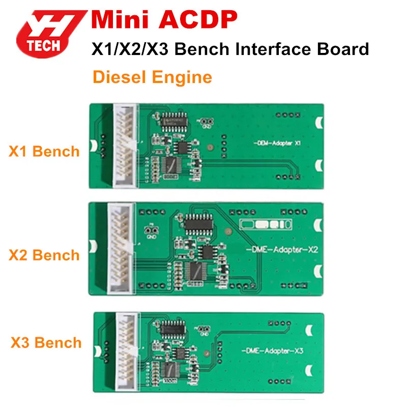 Yanhua мин ACDP X1/X2/X3 скамья Интерфейс доска для BMW B37/B47/N47/N57 с дизельным двигателем ECU