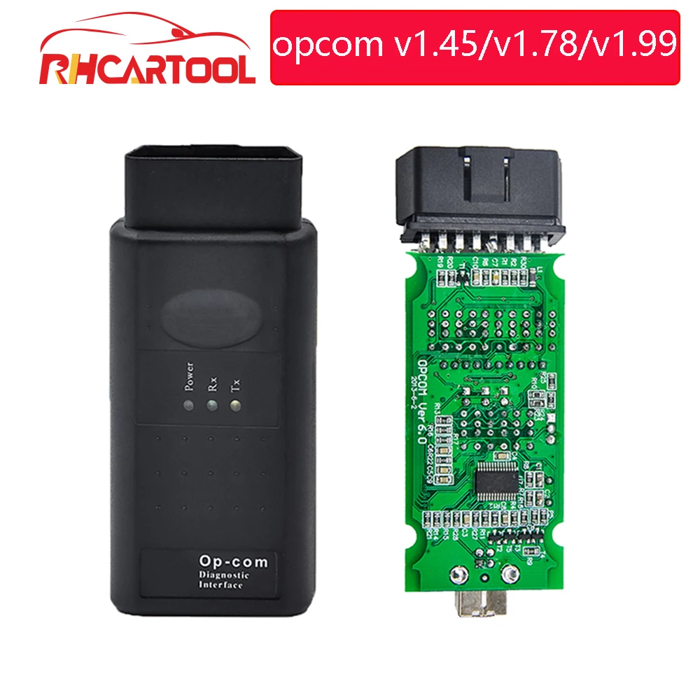 Для Opel, opcom op-com V прошивки V1.45 v1.70 v1.78 v1.9 может OBD2 OP Com для Opel, opcom OBD2 прибор для диагностики интерфейс can-шины