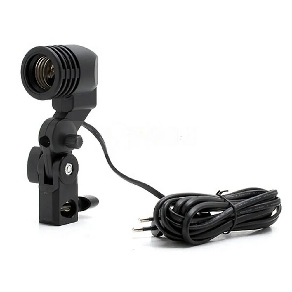 

Godox Lh-01 Ac Slave светильник E27 Socket w/ Umbrella Держатель для софтбокса светильник Stand Mount