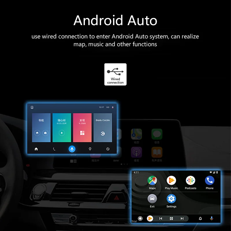 Автомобильный модуль Apple Android для Lexus Wireles CarPlay серии камера заднего вида Поддержка