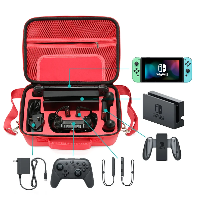 Портативный жесткий чехол из ЭВА Защитная сумка для хранения большой емкости на